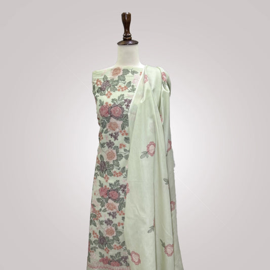 3-PIECE - Ibtida by Shahid Shawls Lawn - 2