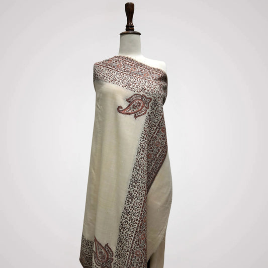 Jamawar Kunj Border Shawl