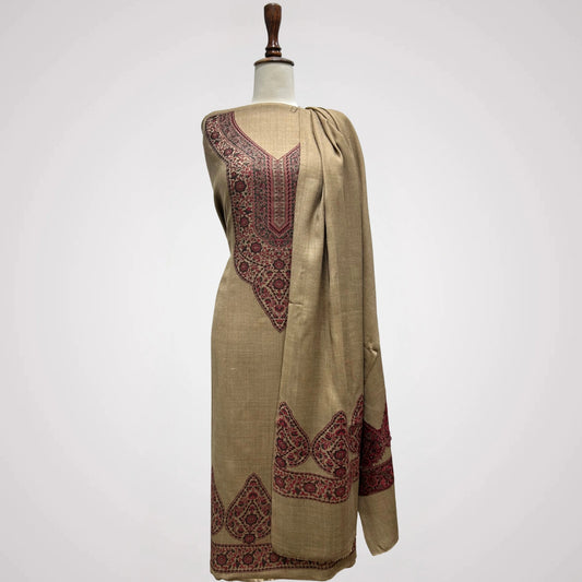 Jamawar Kani Gala 3 Piece Suit