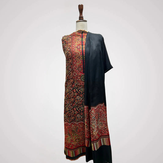 Jamawar Kani Jaal 3 Piece Suit