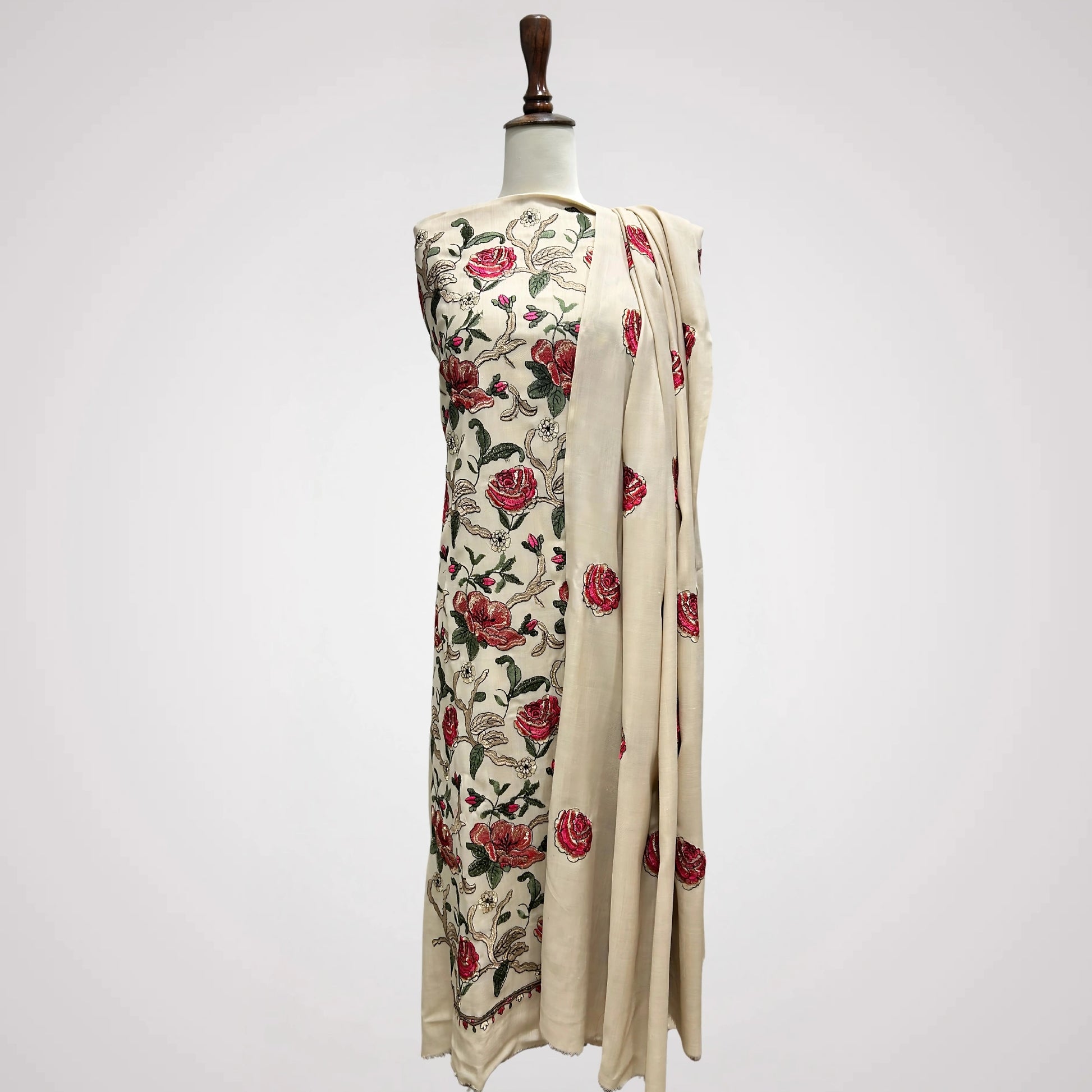 Gulab Jaal 3 Piece Suit